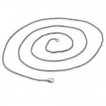 Ocelový řetízek, tl. 3,5 mm (55 cm)