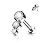 Piercing do brady / ucha TITAN (1,2 x 8 mm)