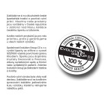 Stříbrné náušnice visací s perlou tmavě šedou kulaté 31144.3 dark grey