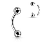 Piercing banánek Titan (5 mm, 1,6 x 12 mm)