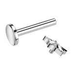 Piercing do brady - labreta TITAN (1,2 x 6 mm)