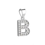 Stříbrný přívěsek - iniciála písmeno A