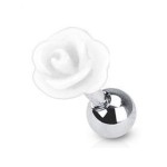 Cartilage piercing do ucha - růže (modrá)