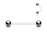 Piercing do jazyka BioFlex (1,6 x 19 mm)