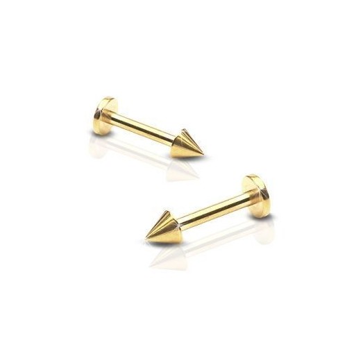 Pozlacená labreta - kónus