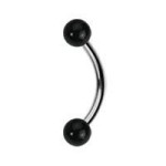 Piercing do obočí - TITAN (růžová)
