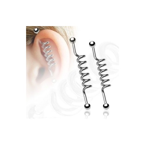 Industrial piercing - spirála