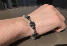 Náramek chirurgická ocel panteři M170018B