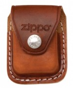 ZIPPO kožená kapsička hnědá