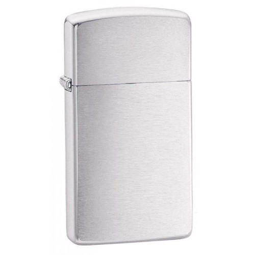 ZIPPO Slim zapalovač broušený chrom