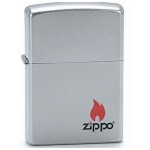 ZIPPO Logo - benzínový zapalovač matný [0]