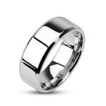 Ocelový prsten lesklý, šíře 8 mm (65) [1]