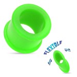 Tunel do ucha ze silikonu zelený (16 mm) [2]