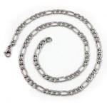 Ocelový řetěz figaro, tl. 7 mm (50 cm) [3]
