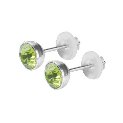 Naušnice se Swarovski krystaly ESSW11-peridot