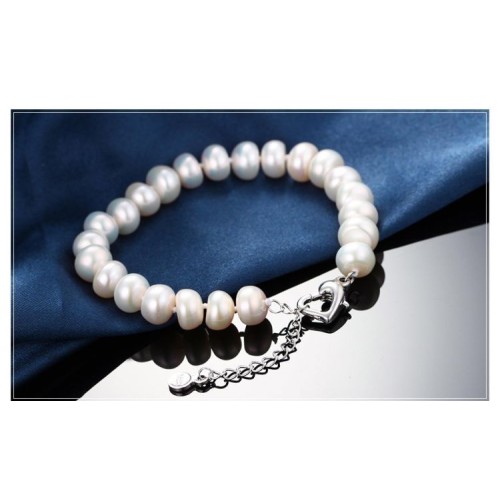 Perlový náramek z bílých sladkovodních perel