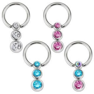 Piercing do bradavky chirurgická ocel HWRS04