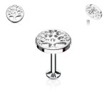 Labreta / piercing do ucha - strom života