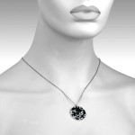 Ocelový náhrdelník s krystaly Crystals from Swarovski®CAL PEPPER [1]
