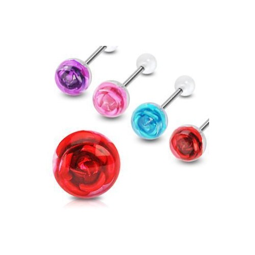 Piercing do jazyku činka růže HWBAD1101