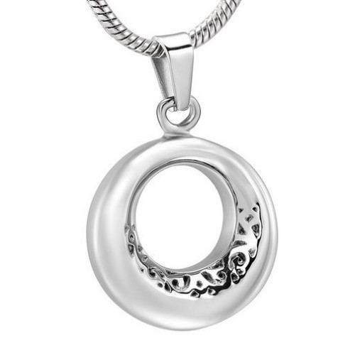 Náhrdelník - pamětní přívěsek, pietní přívěsek, přívěsek na popel kolečko