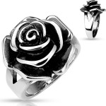 Ocelový prsten růže (49) [3]
