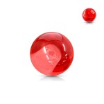 Náhradní kulička 1,2 mm, průměr 3 mm, barva červená [0]