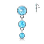 Obrácený piercing do pupíku