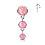 Obrácený piercing do pupíku