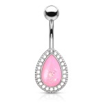 Piercing do pupíku kapka