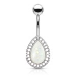 Piercing do pupíku kapka