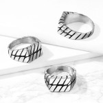 Pánský ocelový prsten (62) [1]