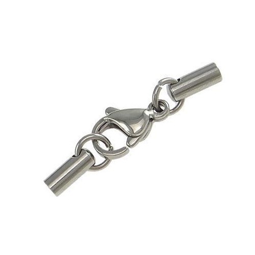 Ocelové zapínání na náramek/náhrdelník 5 mm