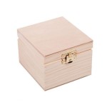 Dřevěná krabička 10 x 10 x 7 cm [0]
