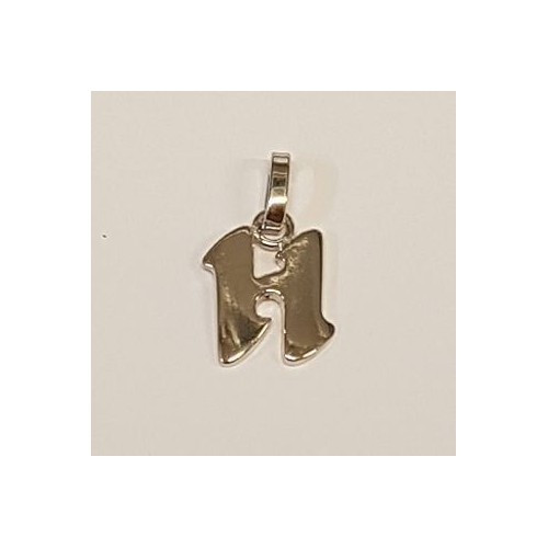 Stříbrný přívěsek písmeno - iniciála H