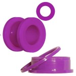 Šroubovací fialový akrylátový tunel (3 mm)