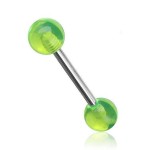 Piercing do jazyka (růžová)