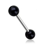 Piercing do jazyka (tmavě modrá)