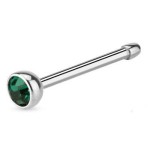Piercing do nosu - kamínek (tmavě modrá)