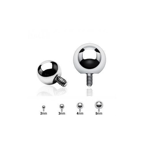 Microdermal - ozdobná část kulička (2 mm)