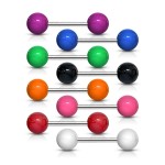 Piercing do jazyka akrylát (fialová)