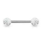 Piercing do jazyka (černá)