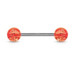 Piercing do jazyka akrylát (červená)