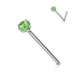 Variabilní piercing do nosu (tmavě modrá)