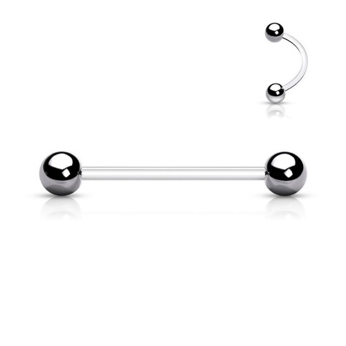 Piercing do jazyka BioFlex (1,6 x 16 mm)