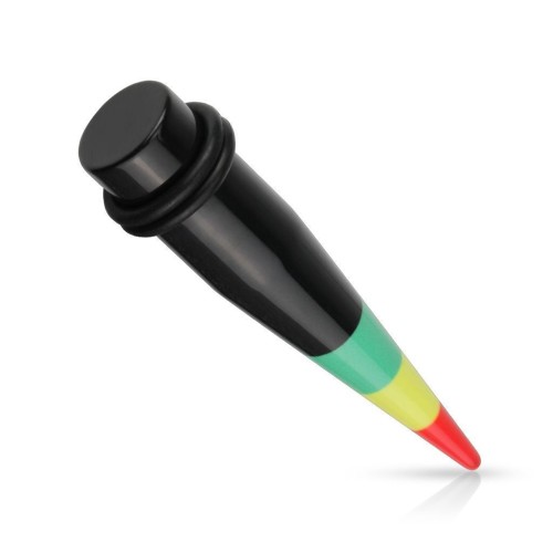 Roztahovák do ucha - rasta (8 mm)