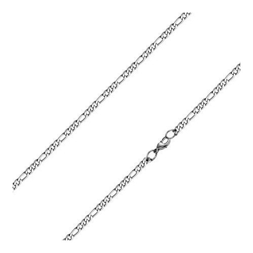 Ocelový řetízek figaro, tl. 4 mm (55 cm)