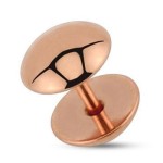 Falešný piercing do ucha (světle modrá)