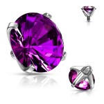 Microdermal - ozdobná část 4 mm (čirá)