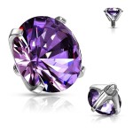 Microdermal - ozdobná část 3 mm (zelená)